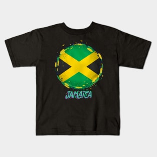 jamaica cultural design Kids T-Shirt